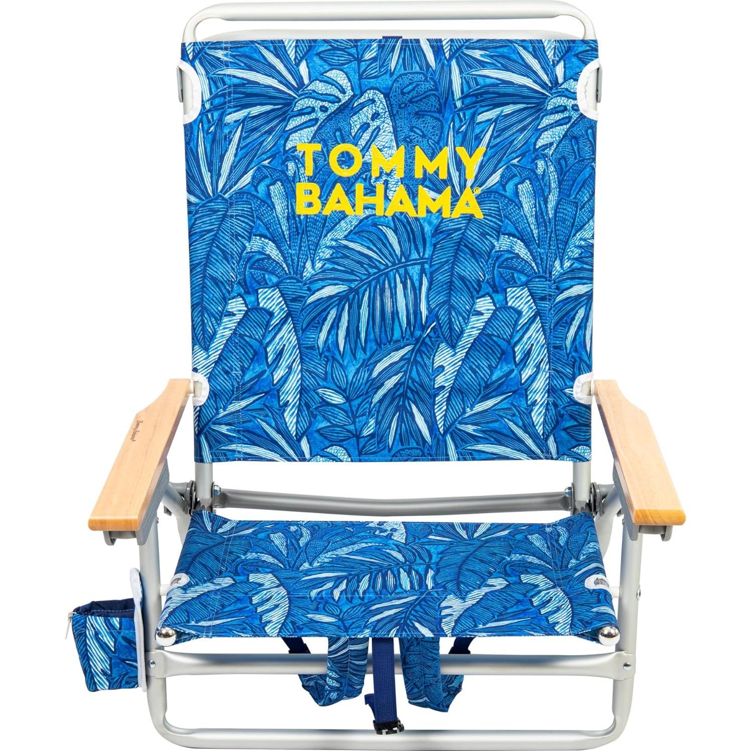 Sillas de Playa Tipo Mochila Tommy Bahama 2-Pack Azul