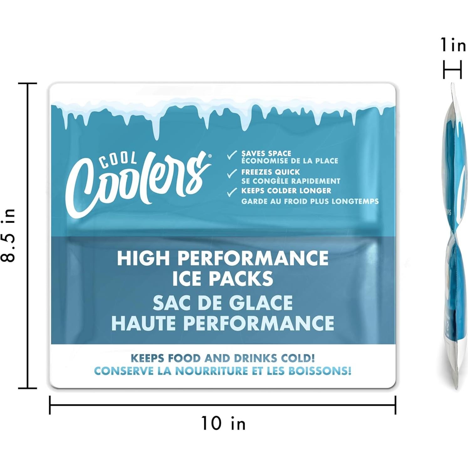 Paquete de Hielo Reutilizable Fit & Fresh 2PK 25.4x21.6cm