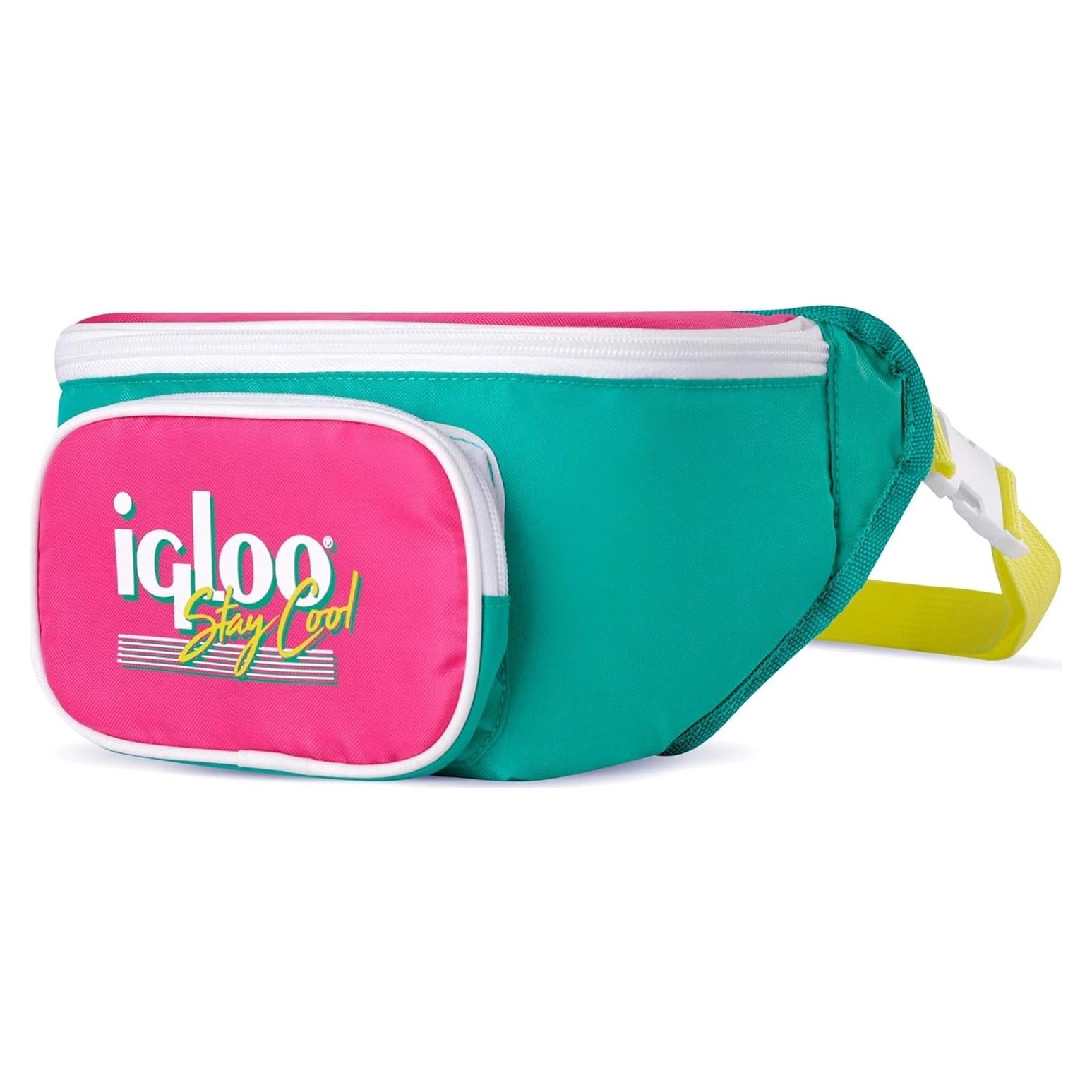 Bolsa Cruzada Aislada Igloo Retro 420D Jade