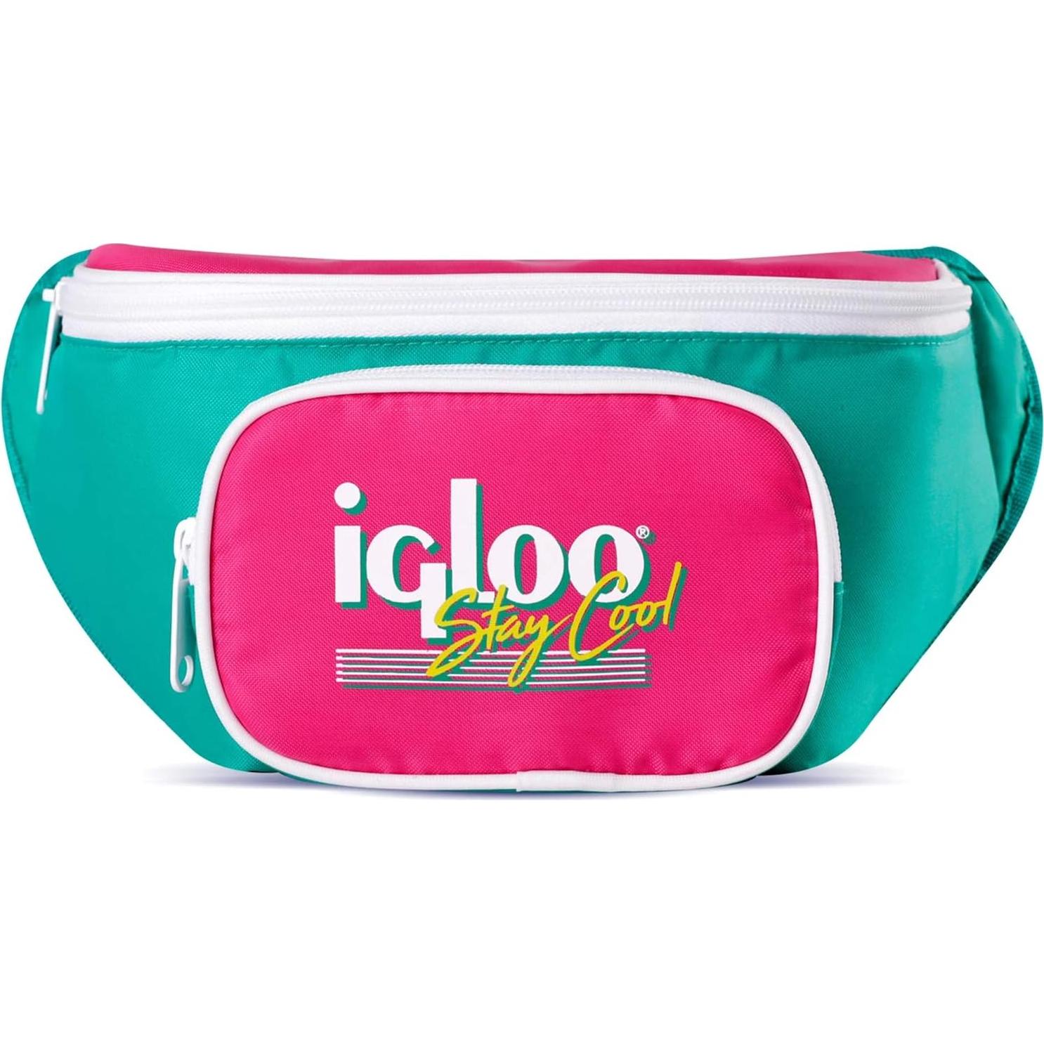 Bolsa Cruzada Aislada Igloo Retro 420D Jade