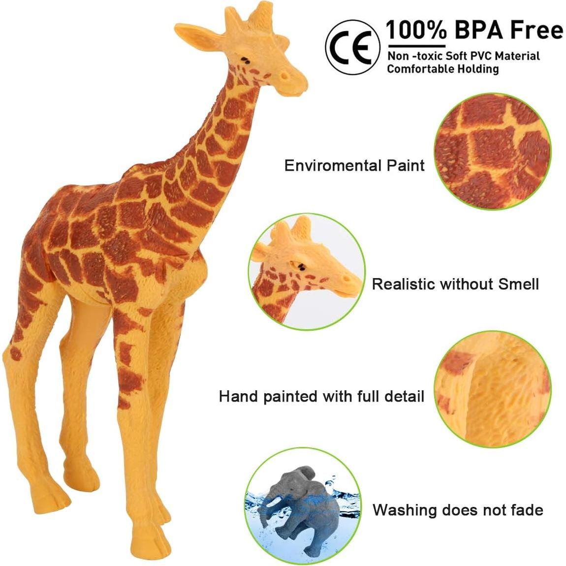 Figuras de Animales de Safari Tudoccy - 13 Piezas Educativas