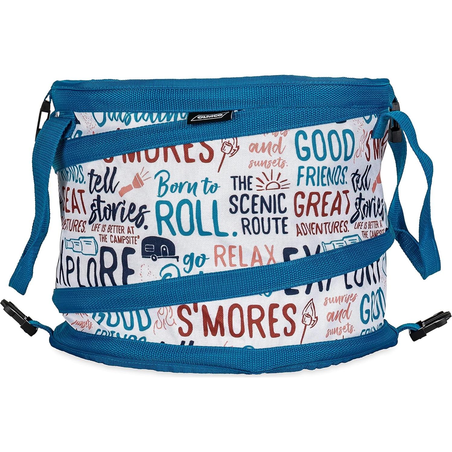 Nevera Plegable Camco Graffiti 12 Botellas Aislada 3.8L