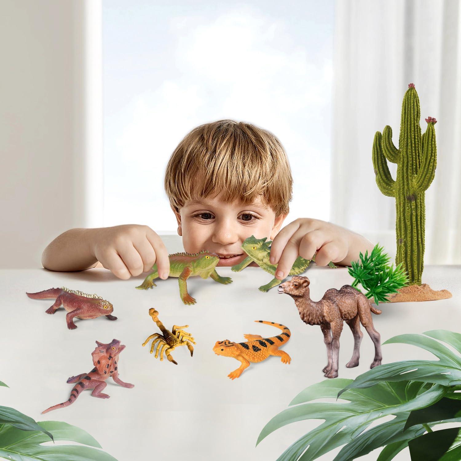 Set de 32 Figuras de Animales del Desierto SIENON