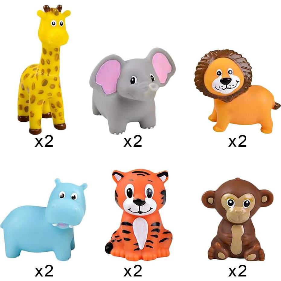 Figuras de Animales de Safari ArtCreativity - Paquete de 12