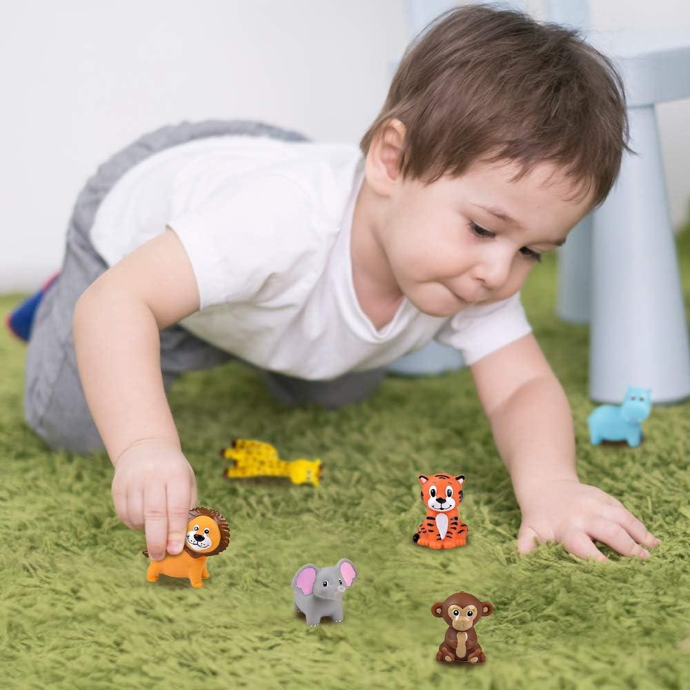 Figuras de Animales de Safari ArtCreativity - Paquete de 12