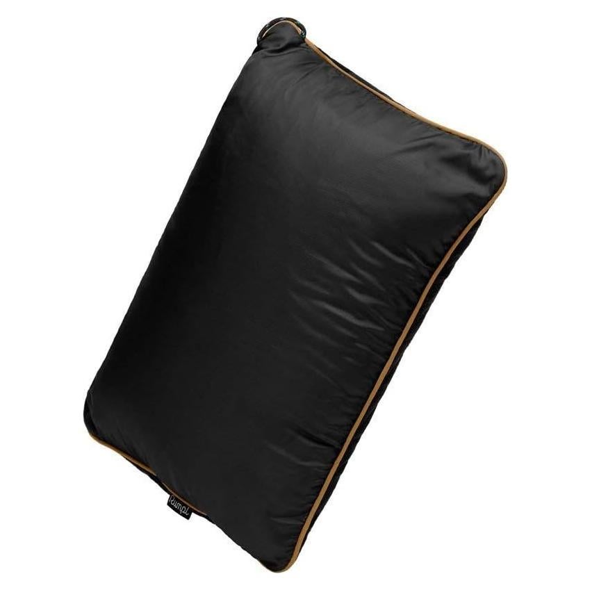 Funda de Almohada Rellenable Rumpl Negra | Ultra Suave y Lavable