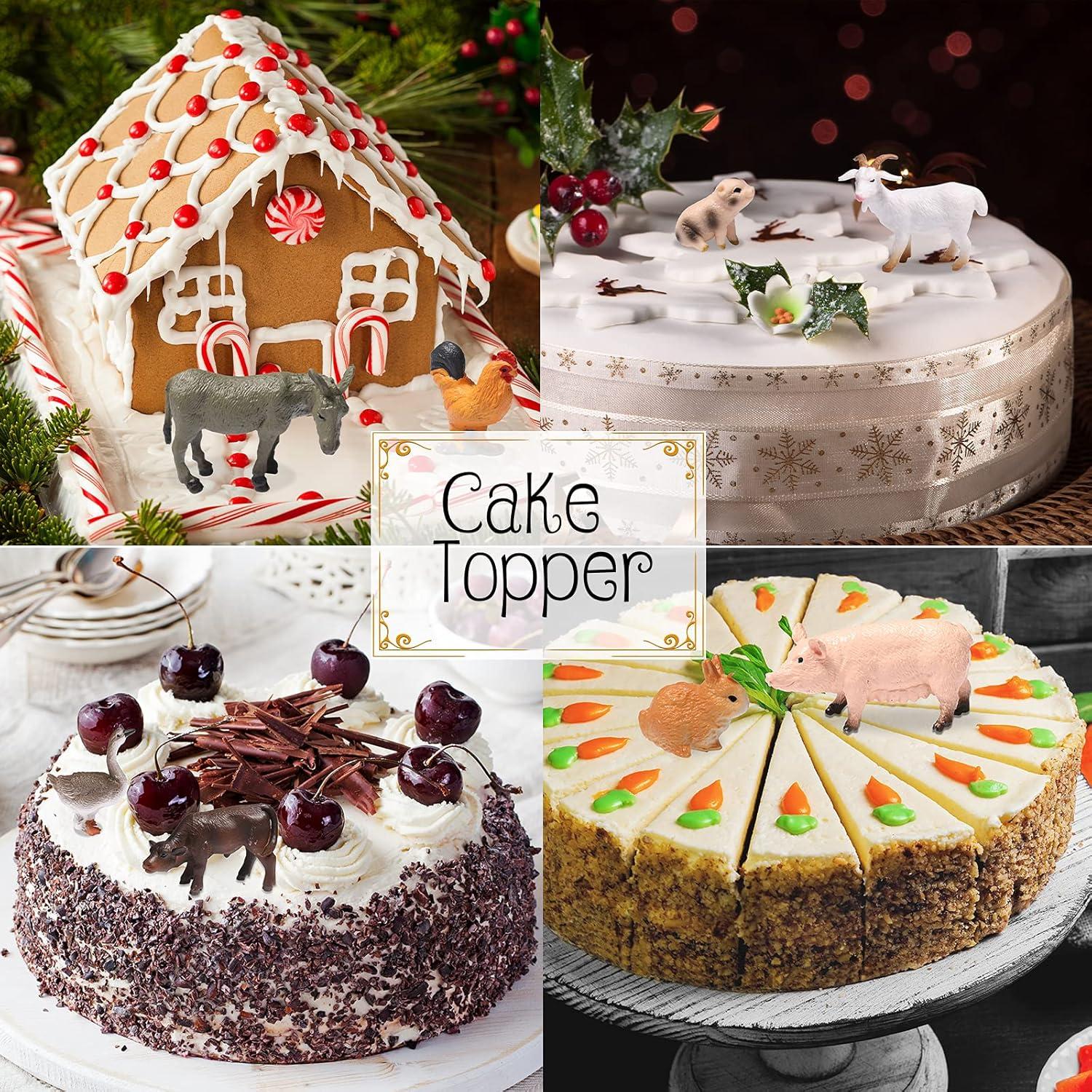 Figuras de Animales Realistas Sumind 16 Pcs Juguetes Educativos