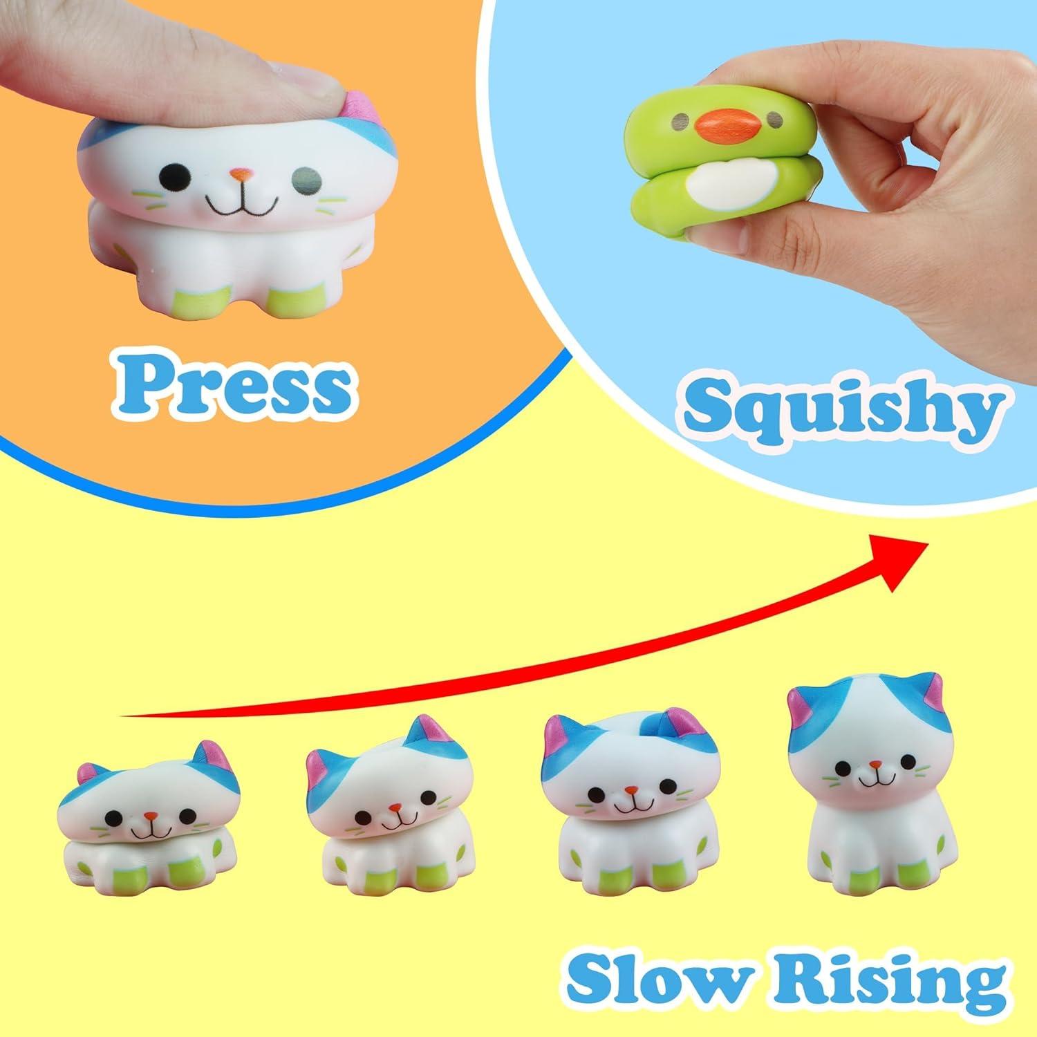 Juguetes Squishy de Animales 24PCS KissFuture