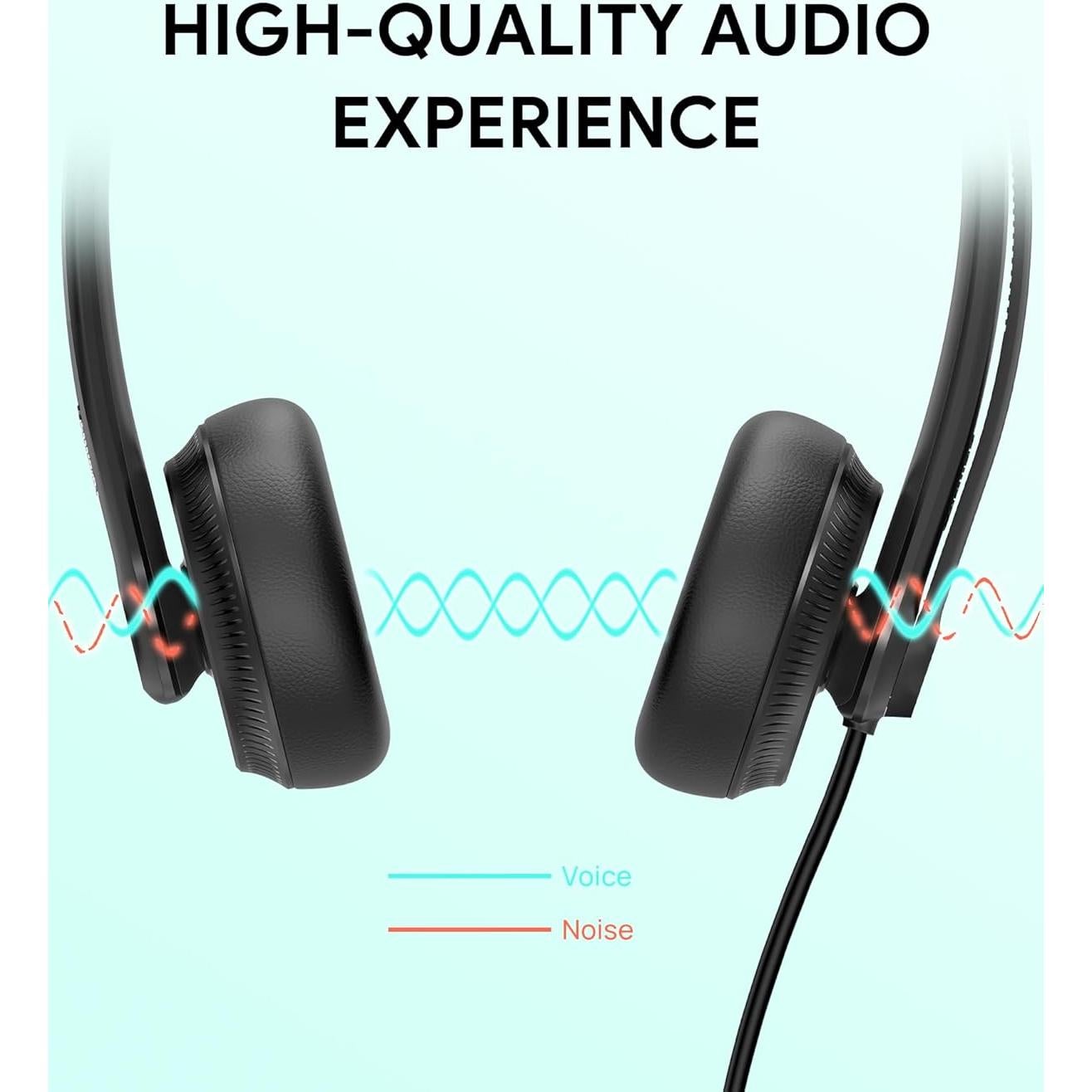 Auricular USB Yealink UH34 con Micrófono Cancelación Ruido