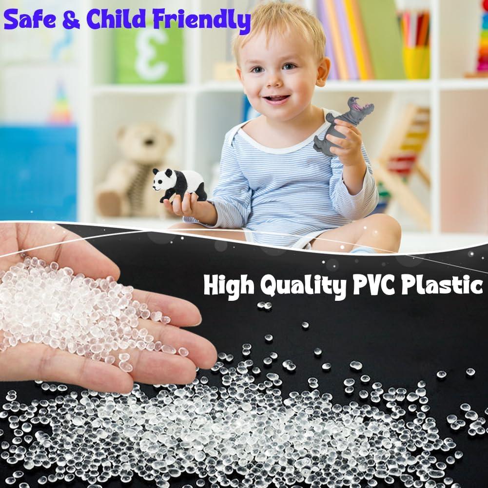 Set 24 Figuras de Animales Safari Jumbo Kimicare 25x19cm