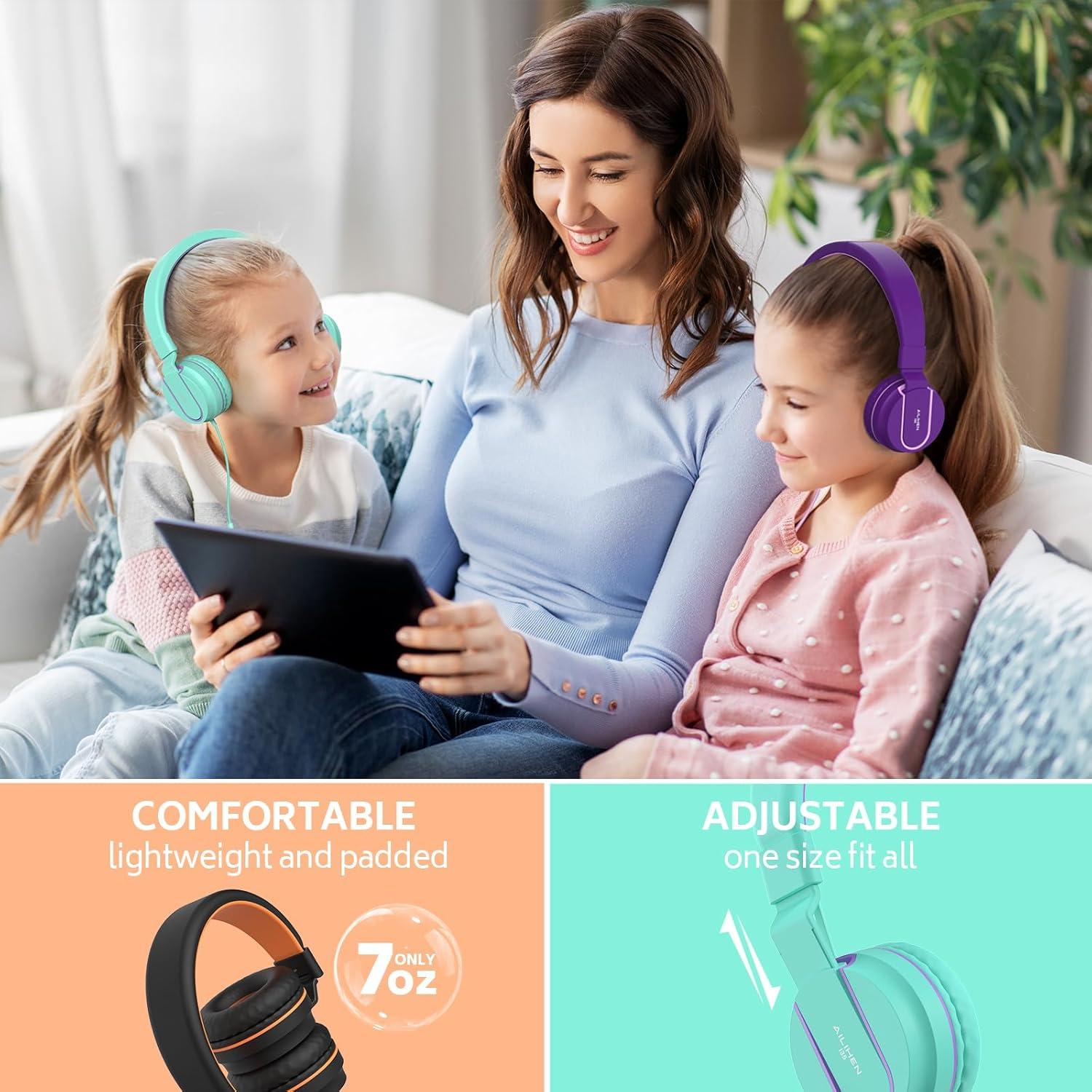 Auriculares AILIHEN I35 para Niños 10 Unidades Volumen Seguro