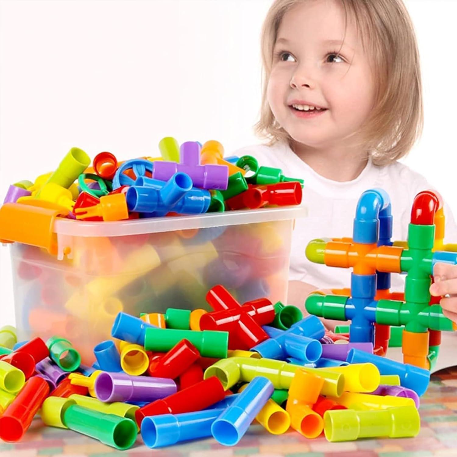 Juguete de Aprendizaje STEM ZOZOPLAY 64 Piezas Multicolor