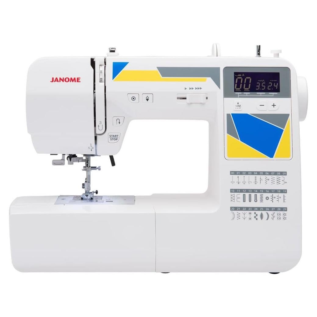 Máquina de Coser Computarizada Janome MOD-30 con 30 Puntadas