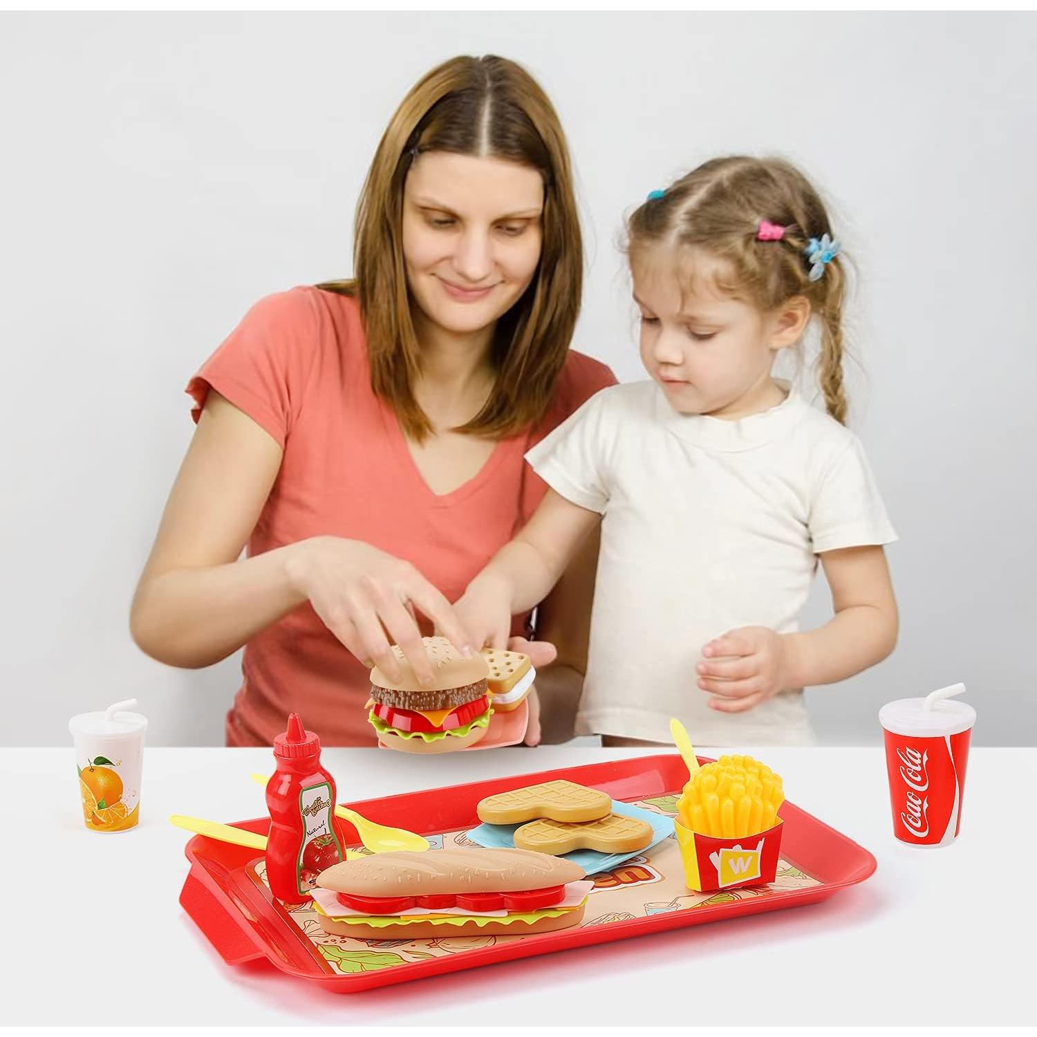 Juego de Comida Rápida Desmontable Sotodik 15 Piezas