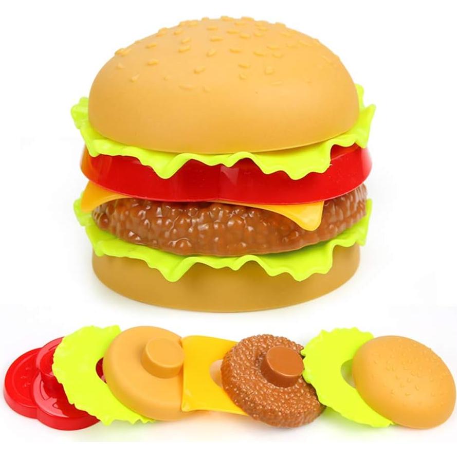 Set de Comida Rápida de Juguete ELitao - 18 Piezas