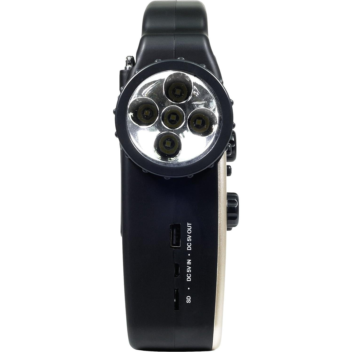 Linterna de Camping Kaito KA340 Solar Dynamo LED Radio Bluetooth