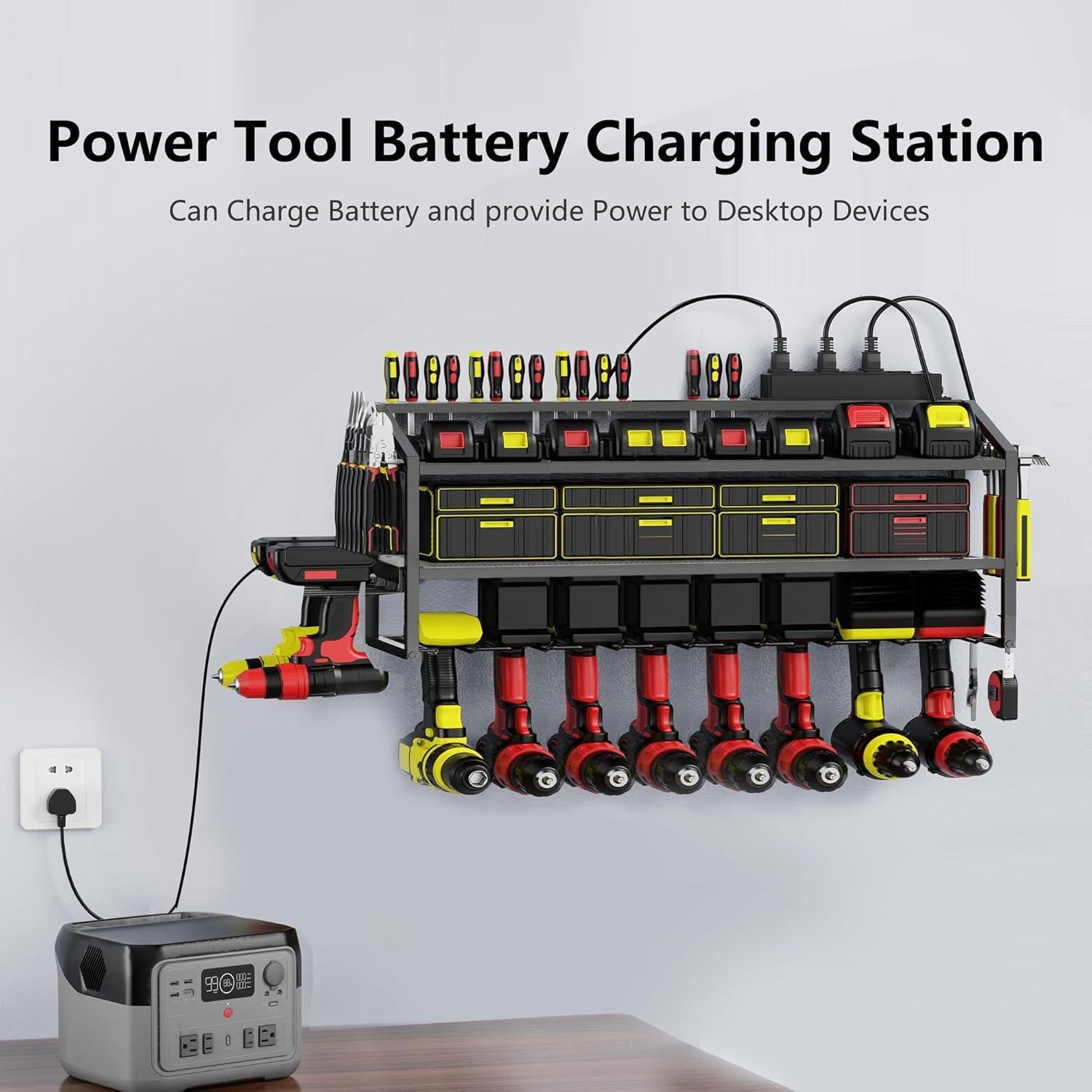 Organizador de Herramientas FULOOPHI Montado en Pared 81 kg