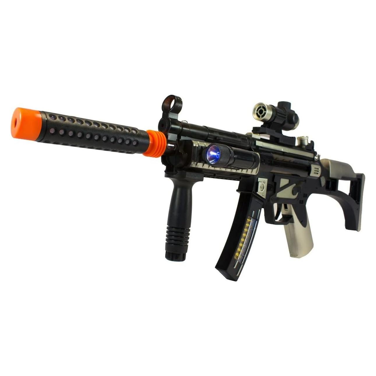 Linterna MP5 Apple Star con luces y sonidos para niños