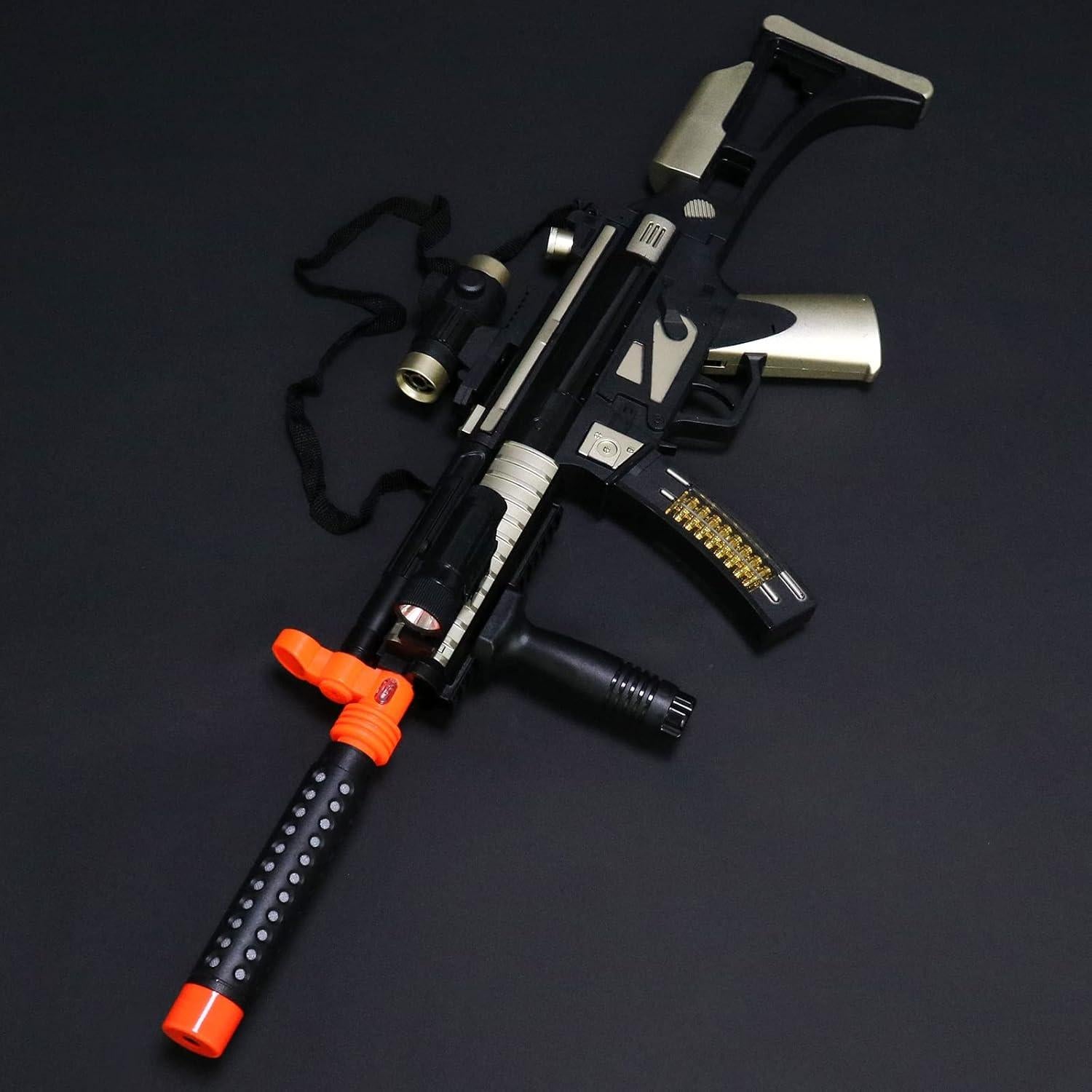 Linterna MP5 Apple Star con luces y sonidos para niños