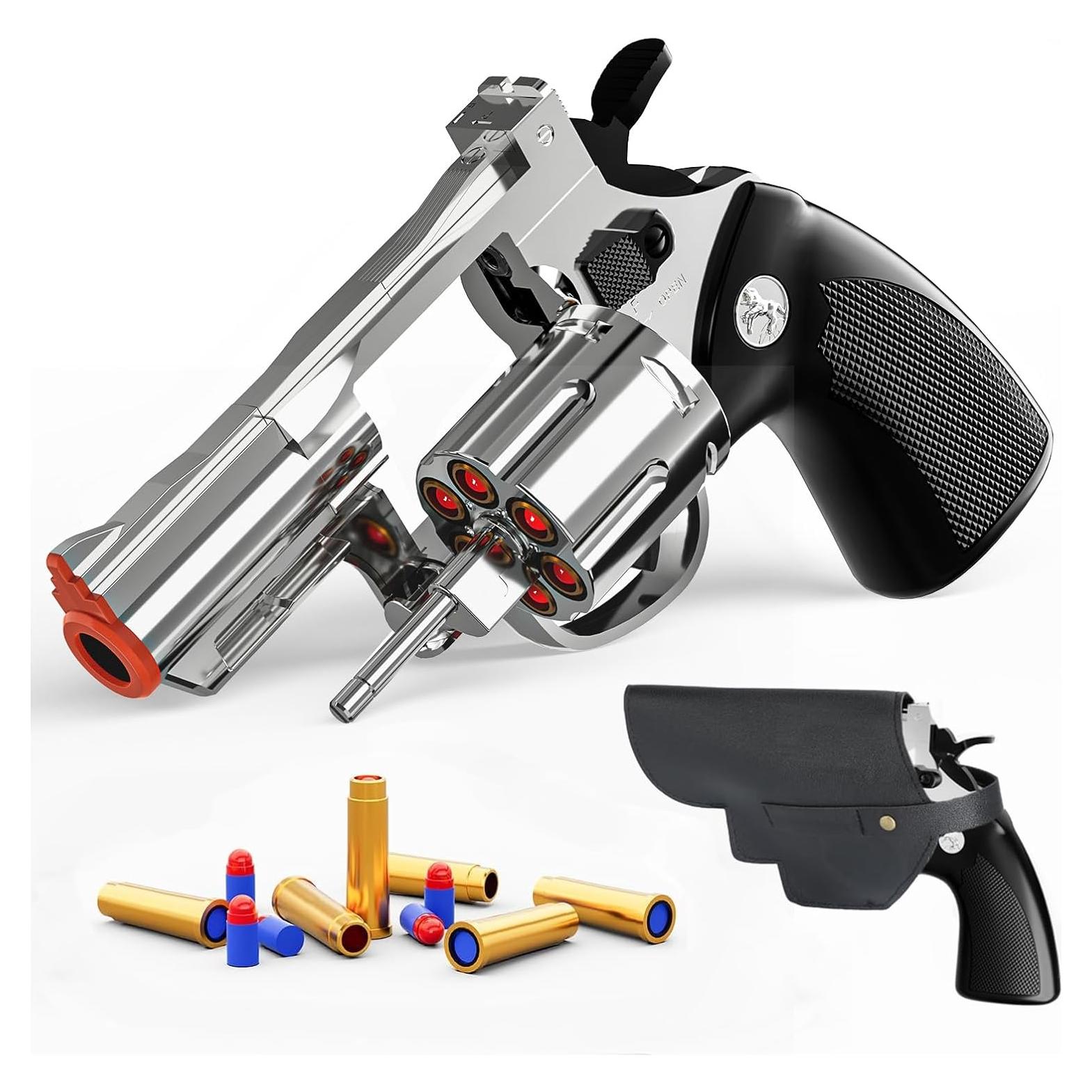 Revolver de Juguete Monochildoing con Balas Blandas 272g