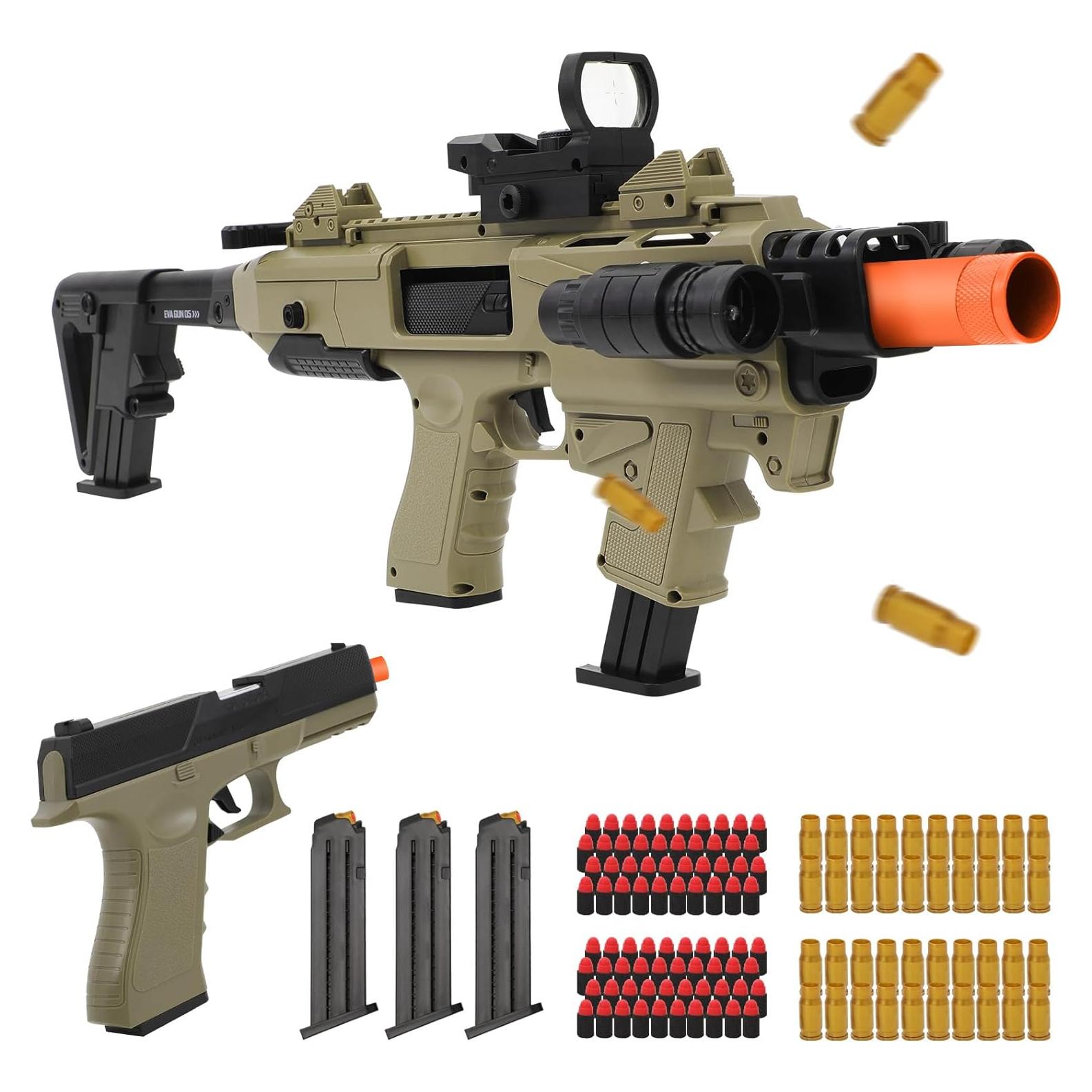 Pistola de Balas Blandas Spcozgil con Expulsión de Casquillos