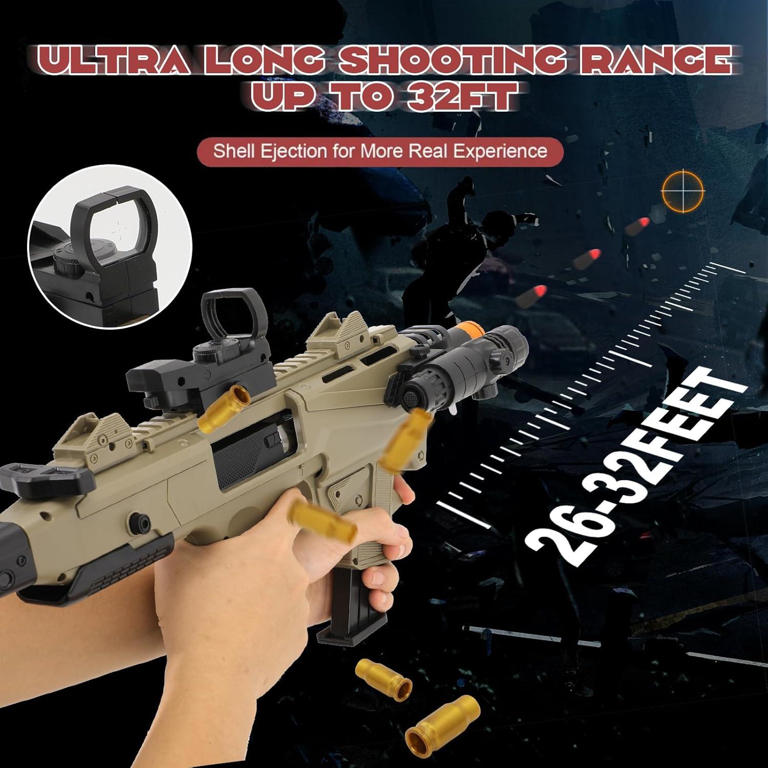 Pistola de Balas Blandas Spcozgil con Expulsión de Casquillos