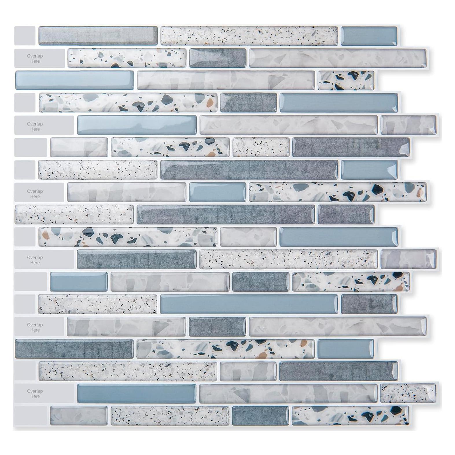 Azulejos Autoadhesivos Art3d 30x30cm - 10 Hojas Mármol