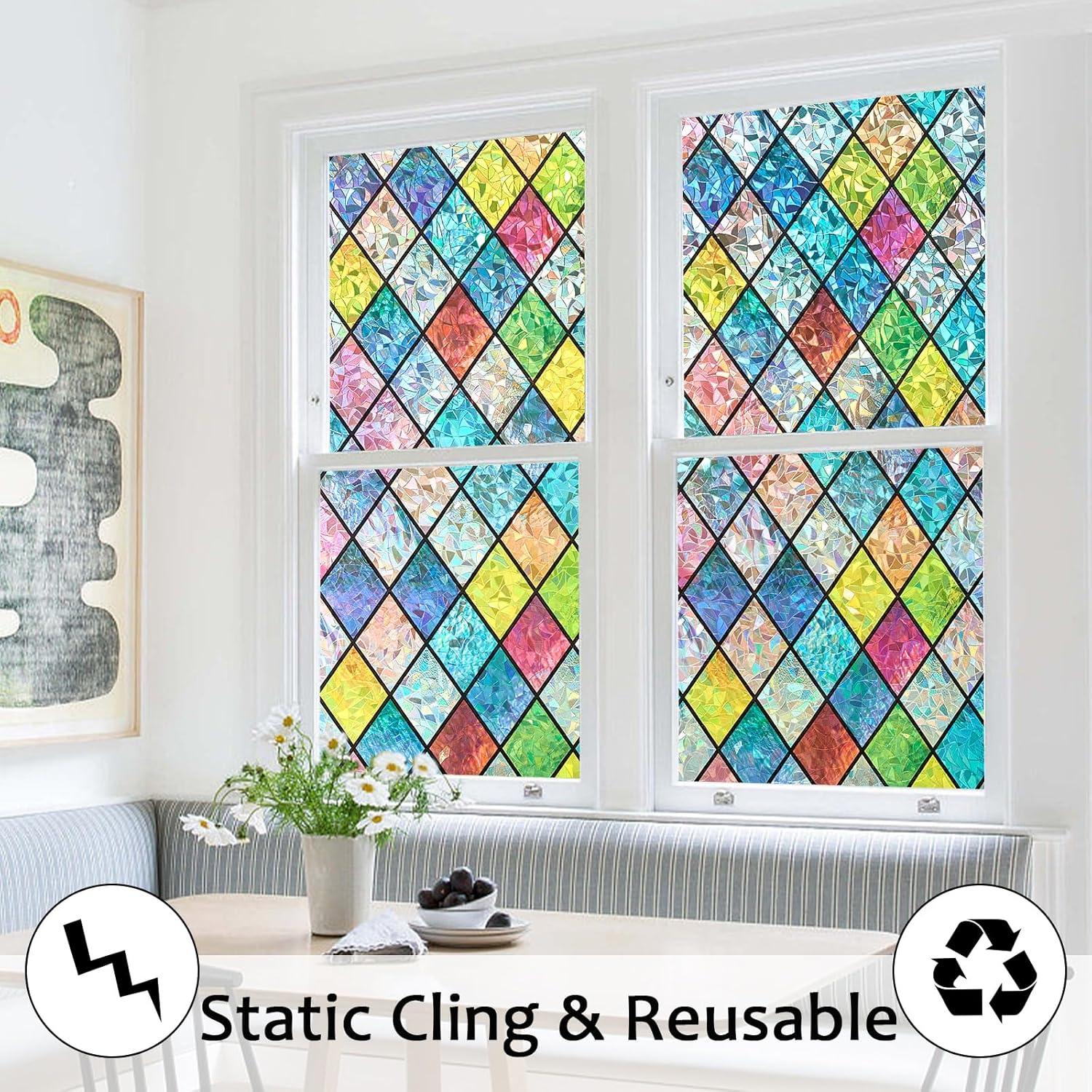 Película Decorativa de Vidrio Bectosy 44.5x200 cm Anti-UV