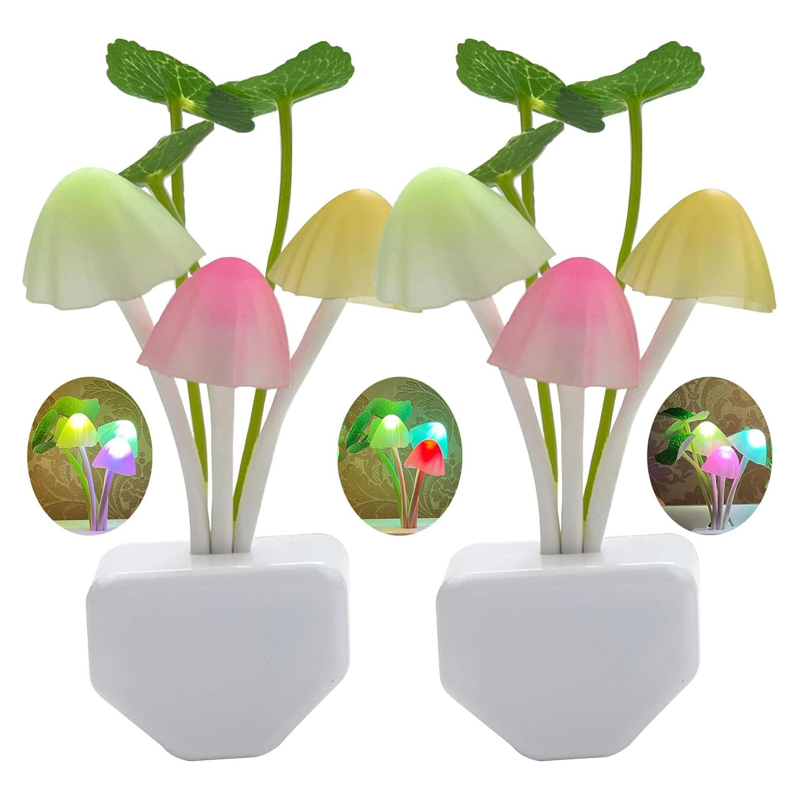 Paquete de 2 Luces Nocturnas LED ZEZHOU con Sensor Automático