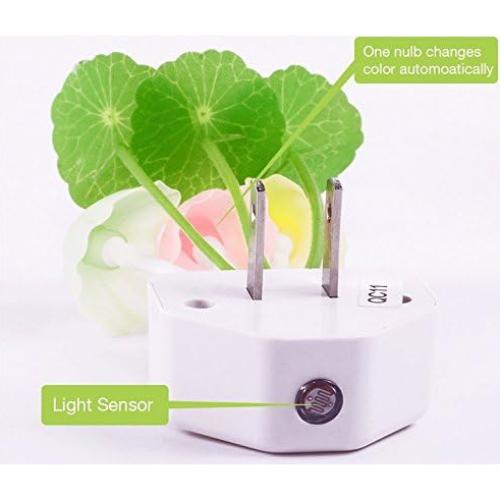 Paquete de 2 Luces Nocturnas LED ZEZHOU con Sensor Automático