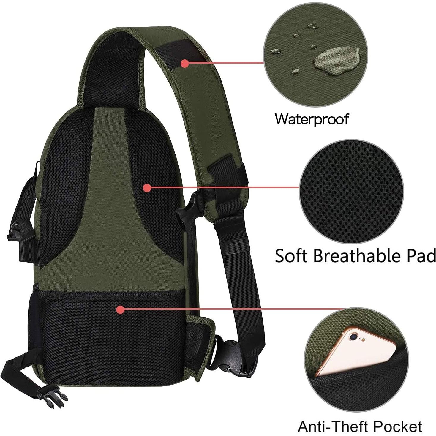 Bolsa de Mensajero MOSISO para Cámara DSLR/SLR/Mirrorless Verde