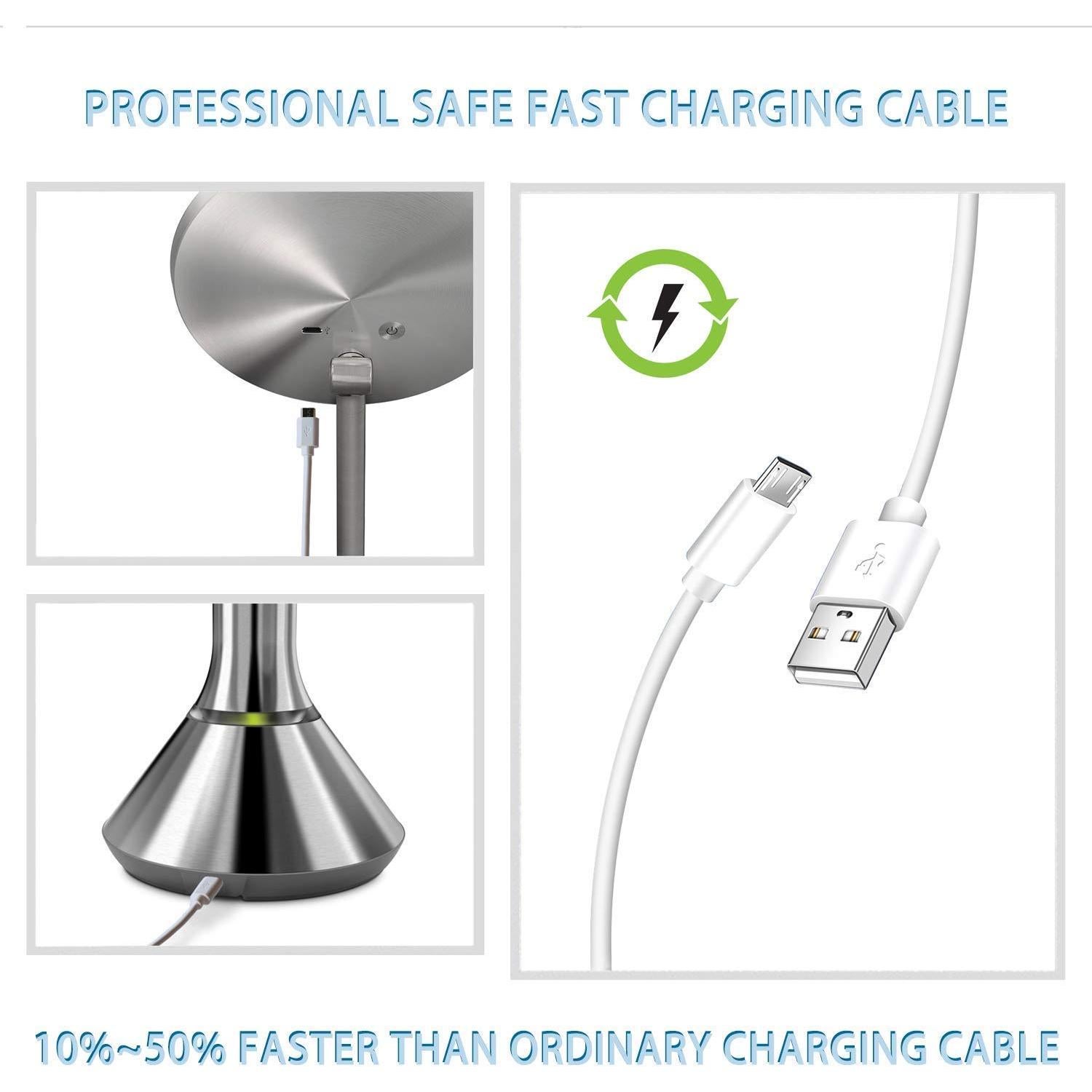 Cable de Carga 1.52m Ama tu yy para Arlo, Wyze, Blink, Yi