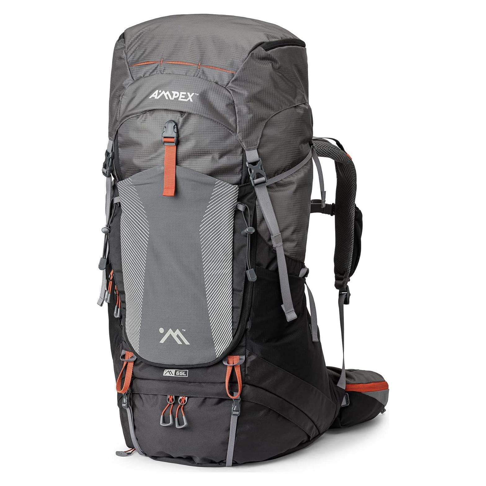 Mochila de Senderismo AMPEX 65L | Ligera y Ajustable