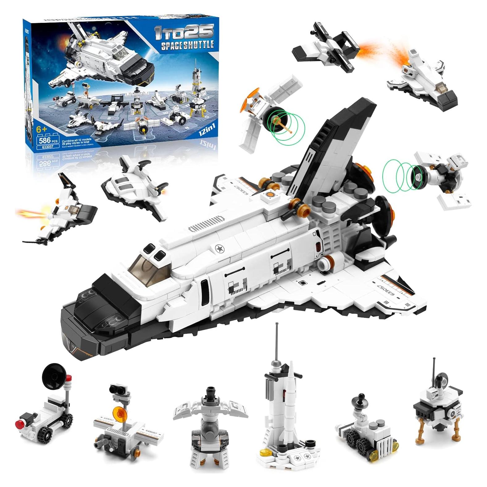 Juguete de Construcción DADMCFD Transbordador Espacial 25 en 1
