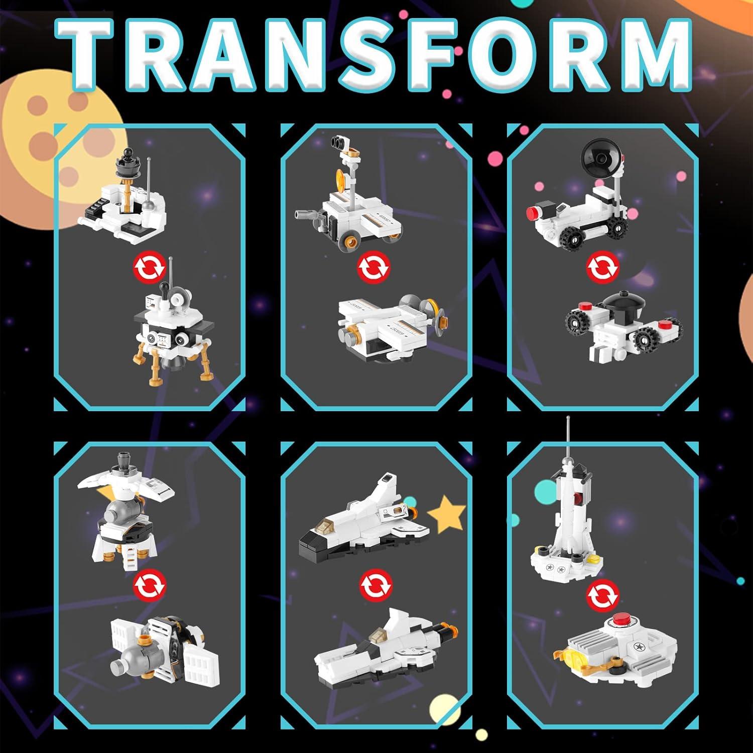 Juguete de Construcción DADMCFD Transbordador Espacial 25 en 1