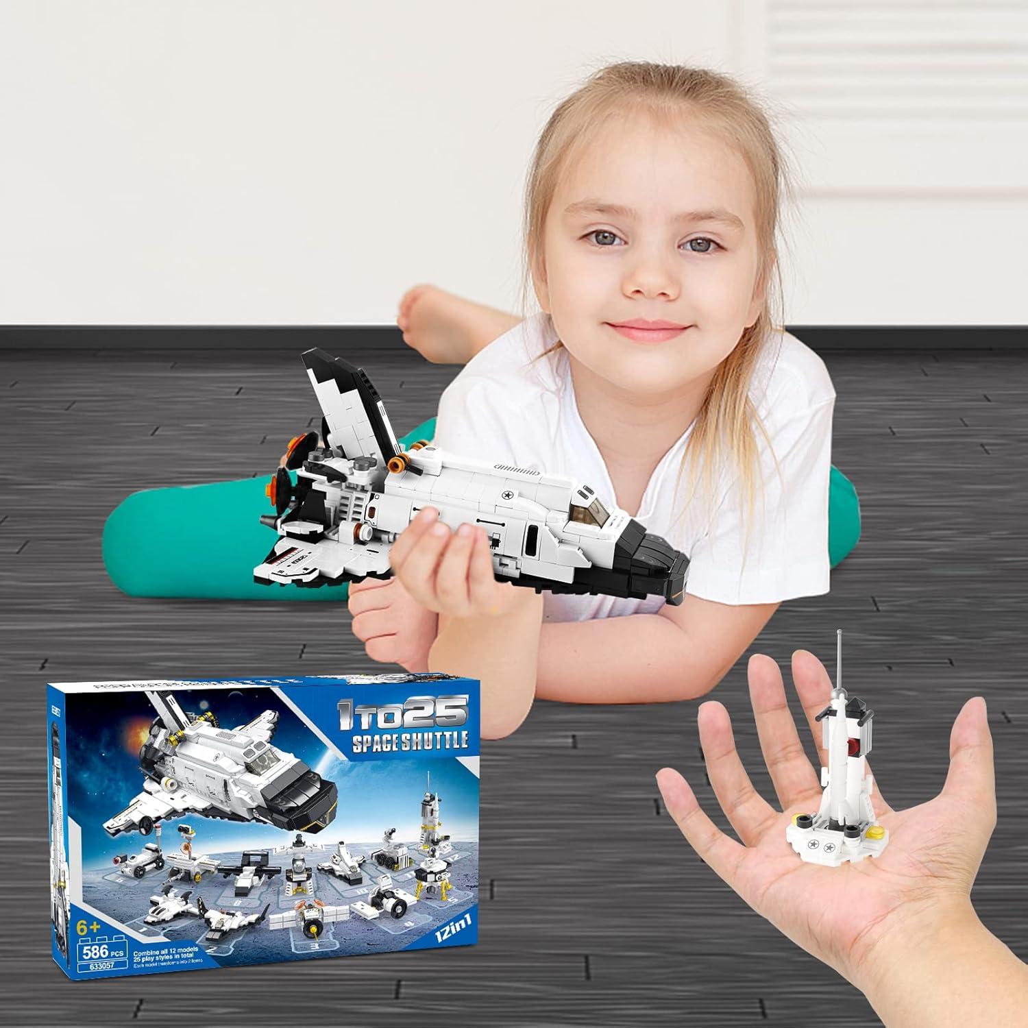 Juguete de Construcción DADMCFD Transbordador Espacial 25 en 1