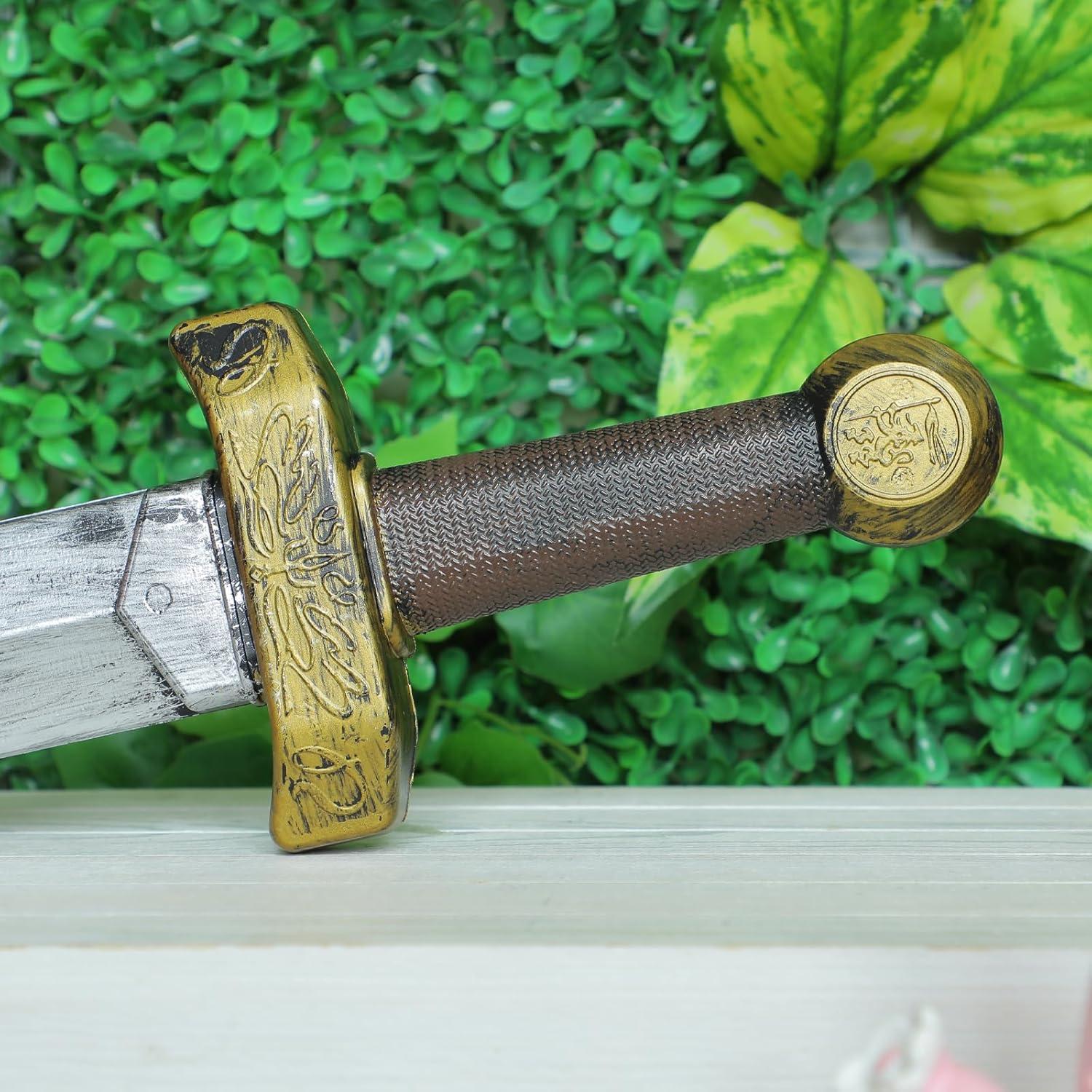 Set 2 Espadas de Juguete Romanas Plástico 48 cm para Niños