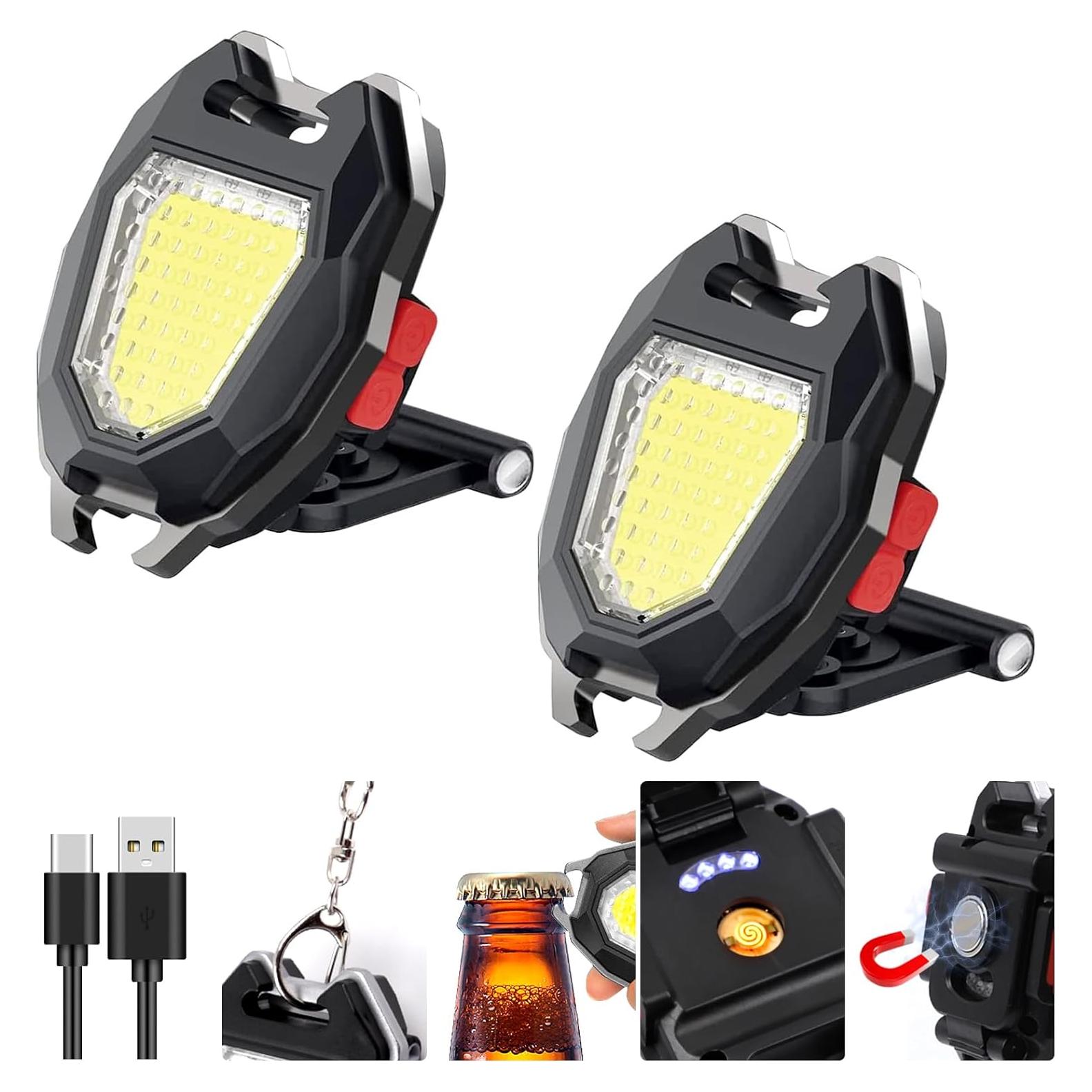 Linterna LED Recargable SEFONE 1200 Lúmenes 7 Modos