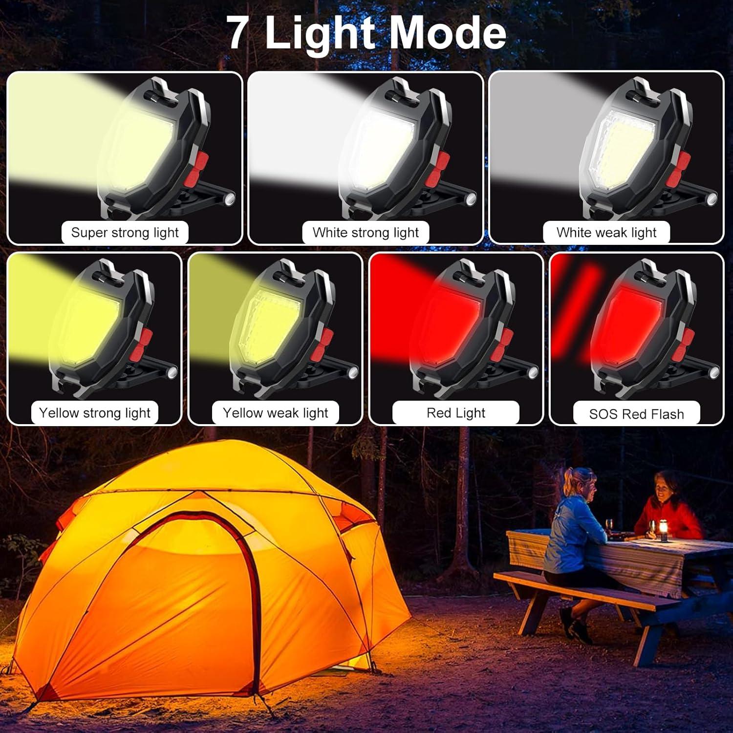 Linterna LED Recargable SEFONE 1200 Lúmenes 7 Modos