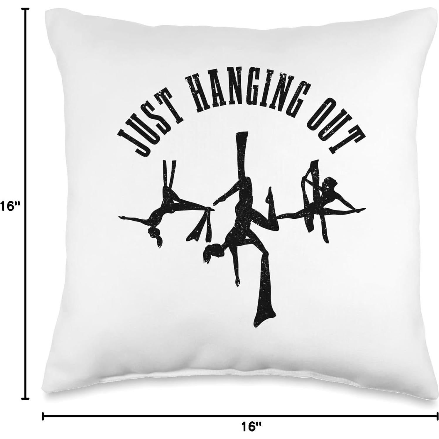 Cojín de Lanzamiento Aerial Silks Co. 40x40 cm Multicolor