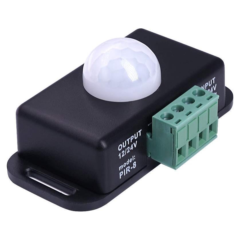 Sensor PIR de Movimiento Sensky BS009 12V/24V con Temporizador