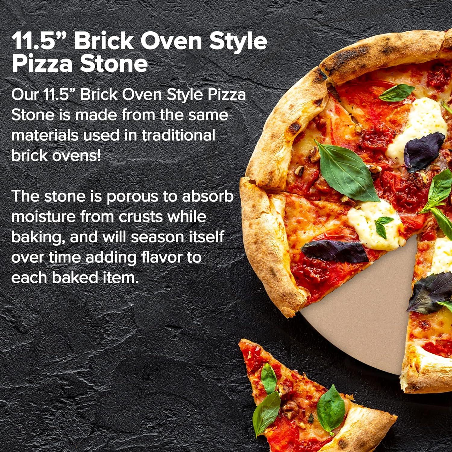 Kit de Pizza Nuwave 3 Piezas con Piedra y Paleta