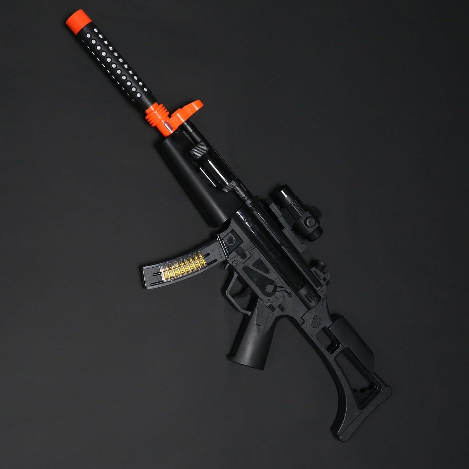 Juguete Pistola MP5 Apple Star con Luces y Sonidos