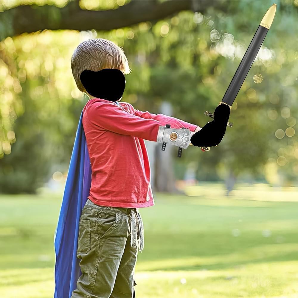 Espada de héroe de plástico Amscan 61.6 cm para disfraz