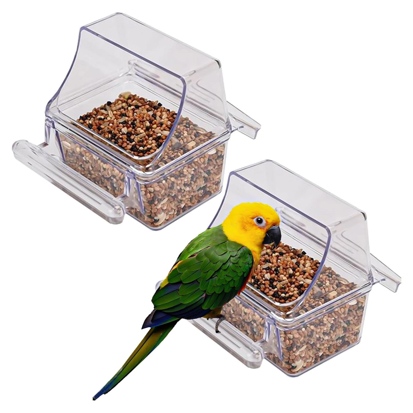 Juego de 2 comederos y dispensadores de agua MdakeGo 400ml