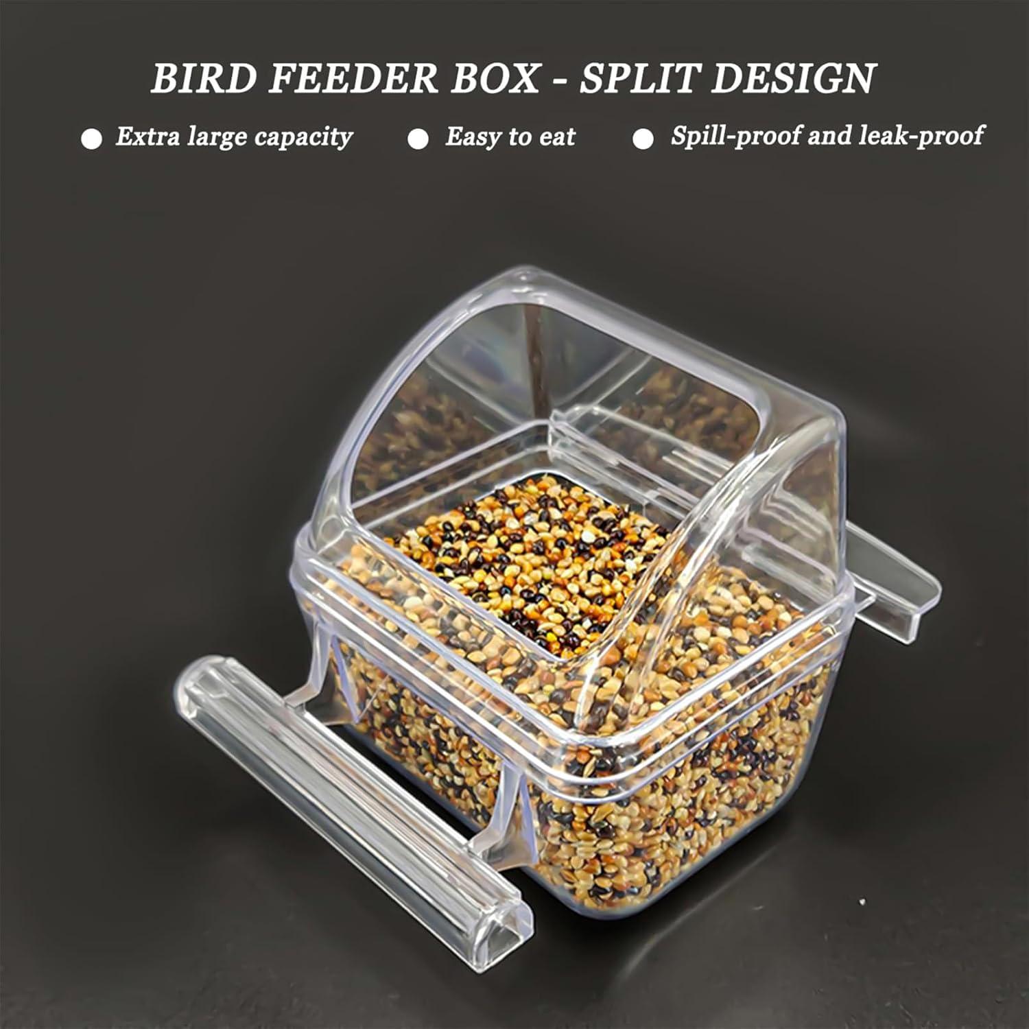 Juego de 2 comederos y dispensadores de agua MdakeGo 400ml