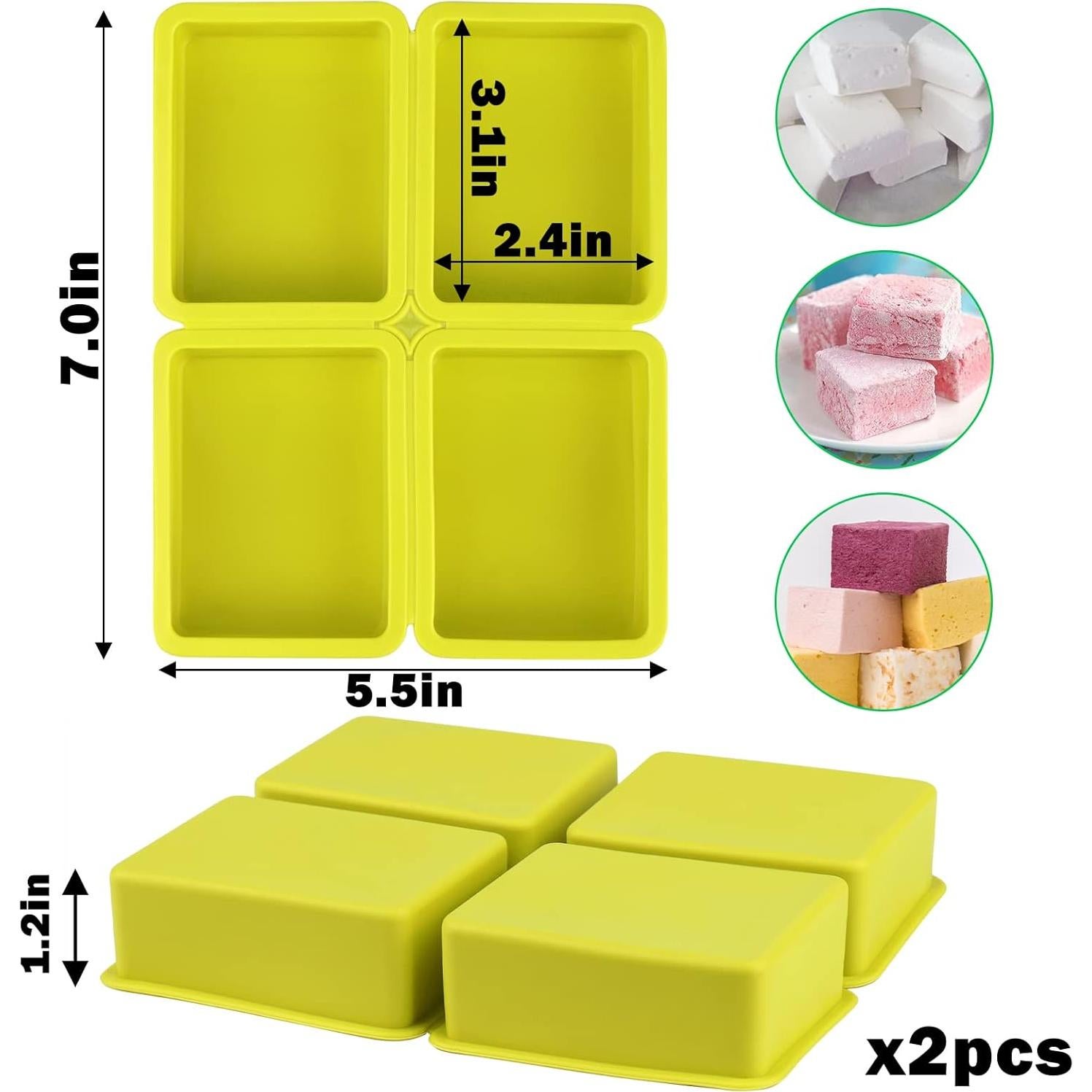 Divisores de bandeja para liofilizador Vodolo - Silicona 4 cavidades
