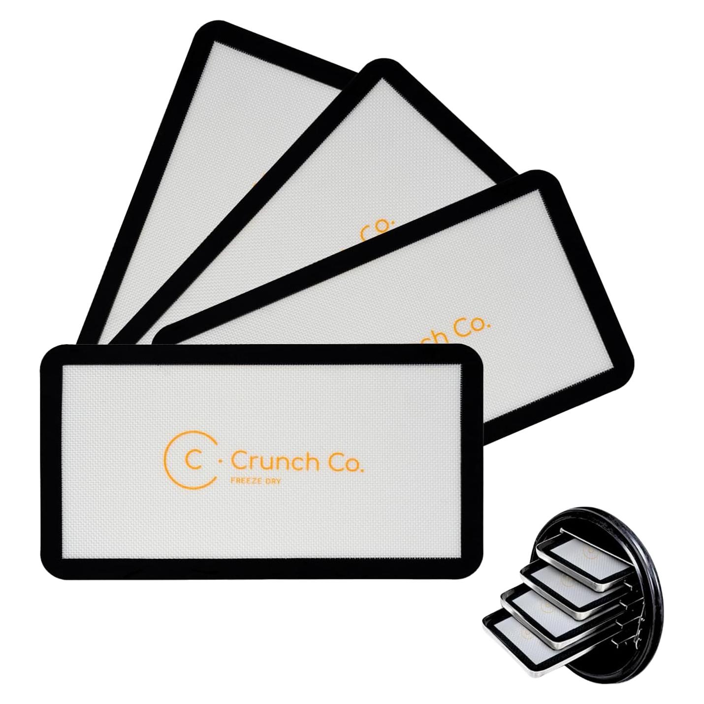 Alfombrillas de Silicona Crunch Co. para Deshidratador Harvest Right - 4 Piezas