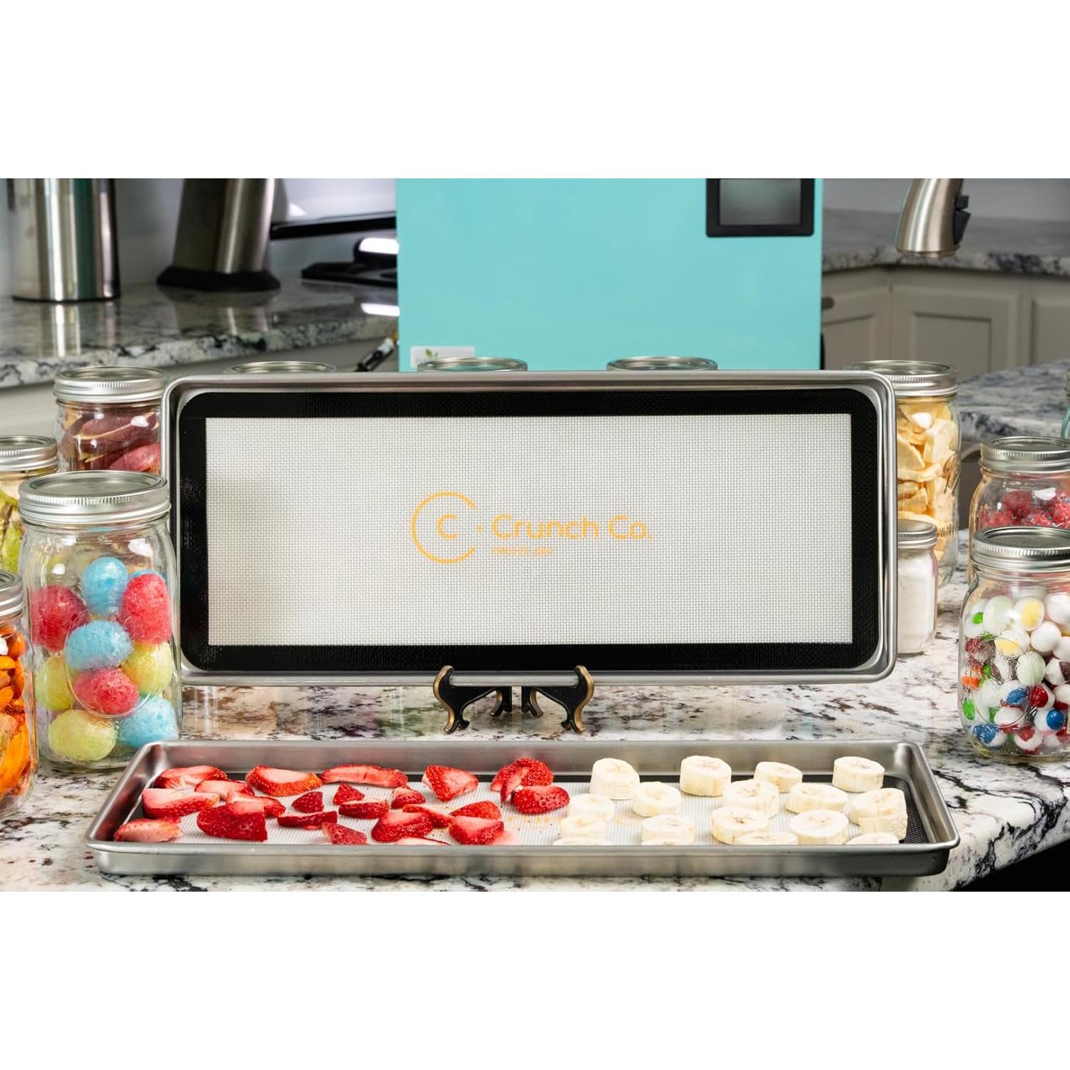 Alfombrillas de Silicona Crunch Co. para Deshidratador Harvest Right - 4 Piezas