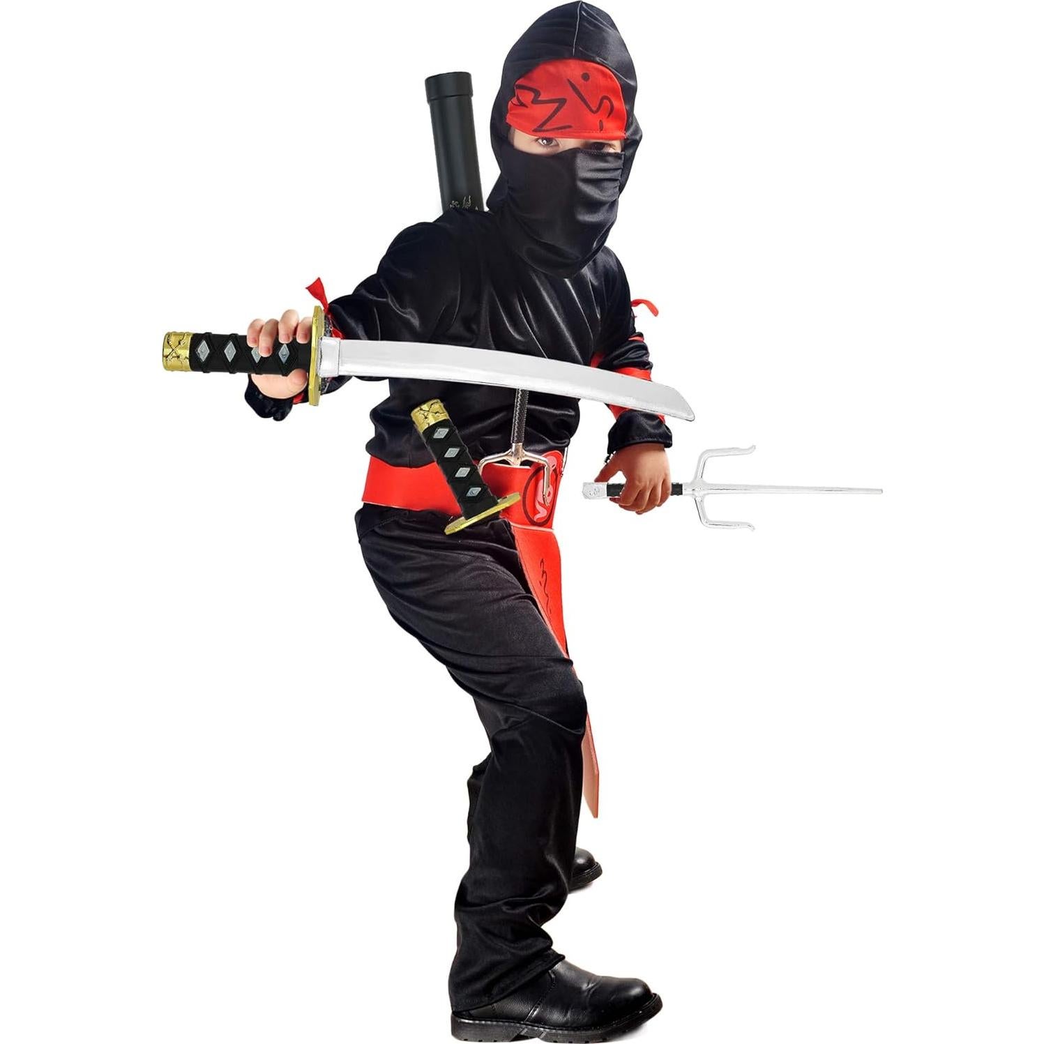 Juego de Juguetes Espada Ninja Skeleteen - 6 Piezas